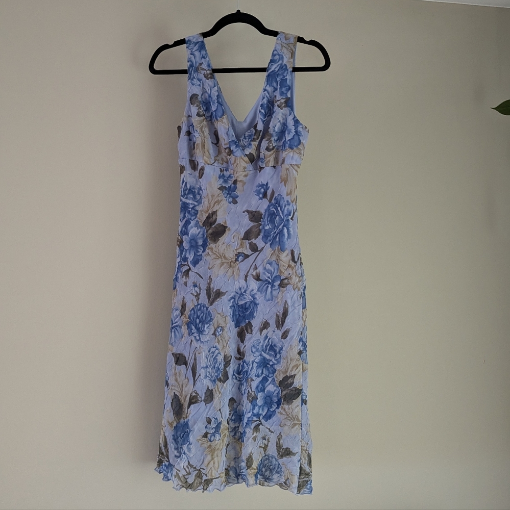 Vintage Equipe floral midi dress